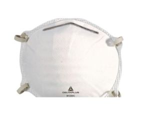 Półmaska z filtrem ffp2 bez zaworu z testem dolomitowym op. 20 szt. kolor biały TETE M1200C