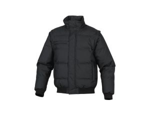 Kurtka pikowana z poliamidu powlekanego poliuretanem kolor szary rozmiar 3XL CORP RANDEGR3X