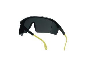 Okulary z poliwęglanu czarno-żółte uv400 ar* kolor przydymiony TETE KILIMNOFU100