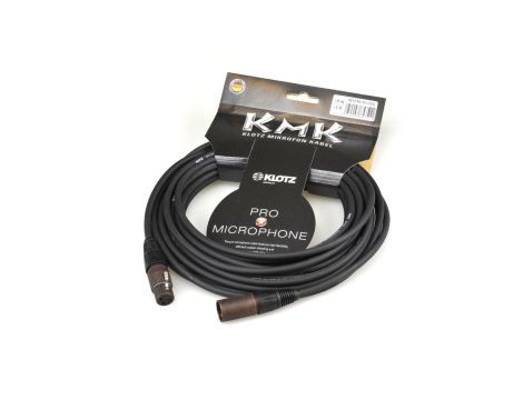 KLOTZ KMK Kabel mikrofonowy przedłużacz XLR (wtyk / gniazdo) 10m