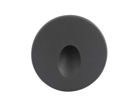 Oprawa LED dopuszkowa 1,5W 40lm 4000K/neutralna IP20 okrągła szara DECENTLY R1 Gray 1,5W NW GXLL163