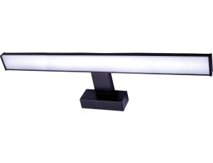 Kinkiet LED 15W 1300lm 4000K/neutralna IP44 łazienkowy wodoodporny lustro/obraz czarny MIRROR 15W Black NW GXLS208
