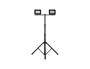Projektor LED na statywie czarny 2x30W 2x2350lm IP65 6400K SL-S02