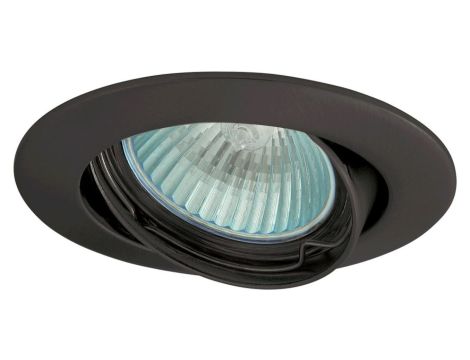 Oczko 50W/12V MR16 IP20 okrągłe ruchome aluminiowe matowy czarny AXL 5515-MB GXPL065