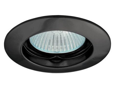 Oczko 50W/12V MR16 IP20 okrągłe stałe aluminiowe matowy czarny AXL 5514-MB GXPL064