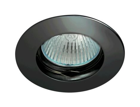 Oczko 50W/12V MR16 IP20 okrągłe stałe aluminiowe matowy czarny DIO DSO2B-MB GXPL057