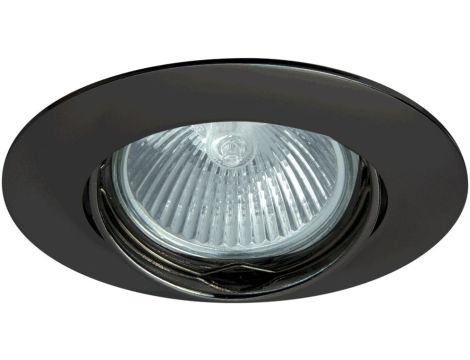 Oczko 50W/12V MR16 IP20 okrągłe ruchome aluminiowe matowy czarny DIO DTO2B-MB GXPL058