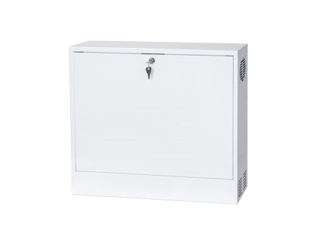 Szafa rack 19 2U 130mm biały