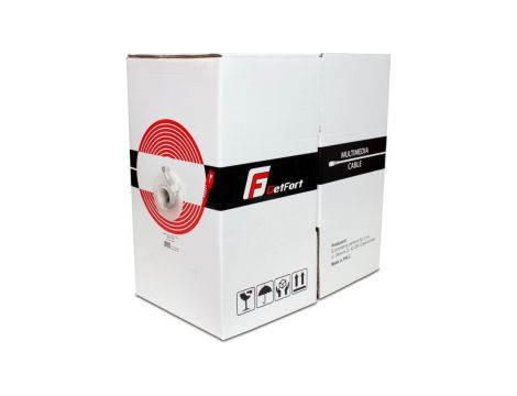Kabel skrętka kat. 5e U UTP PVC, 305m (GF-5UTP-E-PVC-305) GETFORT