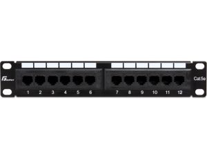 Patch panel 10 12 portów (PGF-5EUTP12-B4) GETFORT