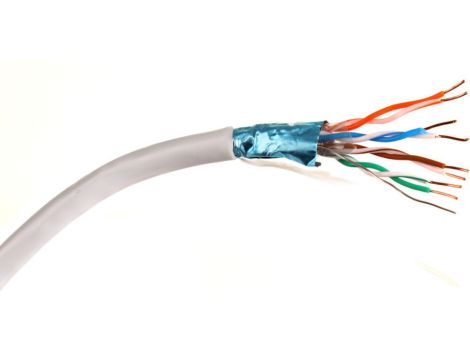 Kabel skrętka premium kat. 5e F UTP PVC, 500m (GF-5FTP-PVC-500) GETFORT