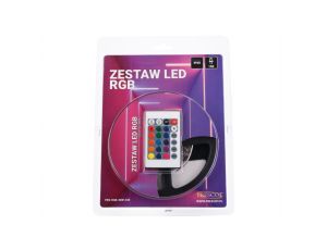 Zestaw led RGB 36W 150led 24key IP20 blister