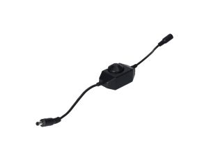 Sterownik LED Mono 1x6A potencjometr na przewodzie czarny 12-24V Prescot