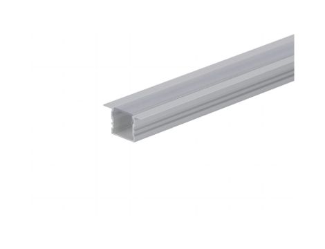 Profil led Standard Plus 1m anodowany z osłoną przeźroczystą CLF