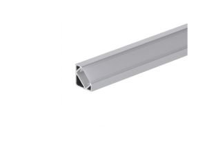 Profil led Corner 1m anodowany z osłoną mleczną MLF