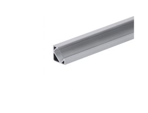 Profil led Corner 1m anodowany z osłoną przeźroczystą CLF