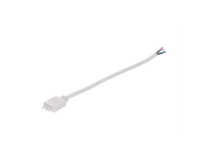 Wtyk RGB 4-pin biały do sterownika