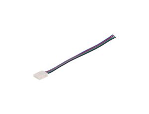 Złączka do taśmy led rgb 10mm taśma-przewód