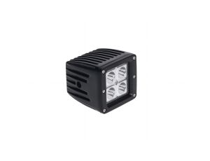 Lampa robocza halogen 4x4 12W 6000K 10-30V spot czarna