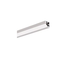 Profil led KUBIK 2m anodowany z przesłoną mleczną com KUBIK-MLC-2M-A