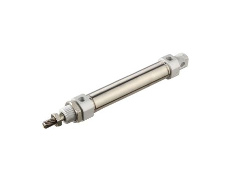 Siłownik pneumatyczny okrągły ISO6432 D16x125 z amortyzacją mechaniczną