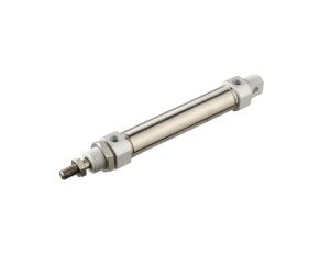 Siłownik pneumatyczny okrągły ISO6432 D8x10 z amortyzacją mechaniczną