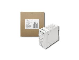 Qoltec Zasilacz na szynę DIN 40W 12V 3.33A Biały Slim