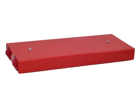 Puszka przeciwpożarowa PIP-7A P10x2x4 prostokątna, E90, przelotowa, wymiary 114x30x286mm, czerwony 84627616