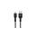Kabel USB C Maclean, wspierający Fast Charge, przesył danych, 2.4A, 5V/2.4A, czarny, dł. 2m, MCE482