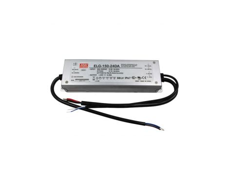 Zasilacz led MeanWell 120W 24VDC ELG-150-24DA-3Y IP67 6,25A DALI