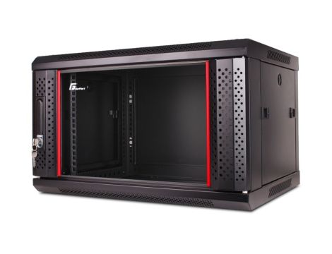 Szafa Rack 19, 6U, 600x600, wisząca (WGF06-66EH-WGB) GETFORT