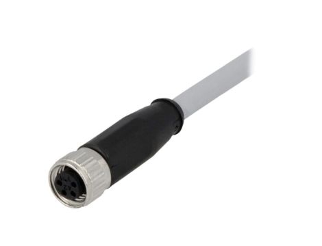Złącze M8 żeńskie proste 1,5m 4pin 21348100481015