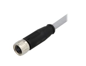 Złącze M8 żeńskie proste 10m 3pin 21348100380100