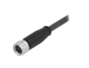 Złącze M8 żeńskie proste 1,5m 4pin 21348100489015
