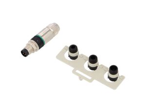 Złącze M8 męskie proste 4-PIN 32V 21021511405