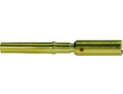 Styk M12 żeński złocony 1,5mm 21011009933