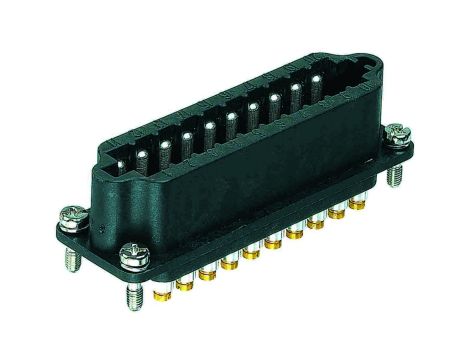 Złącze HAN prostokątne męskie 20pin 25V 09700202622