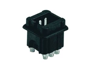 Złącze HAN prostokątne męskie 6-PIN 25V 9700062615