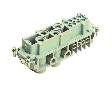 Złącze HAN prostokątne żeńskie 12pin 80A 400V 09380122701