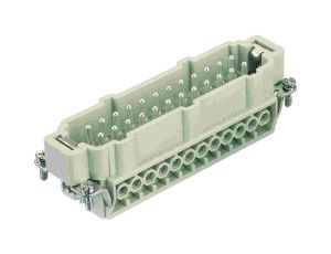 Złącze HAN prosotkątne męskie 24-PIN 16A 90V 9360242601