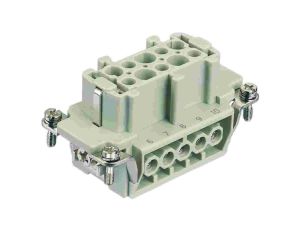 Złącze HAN prostokątne żeńskie 10-PIN 16A 90V 9360102701