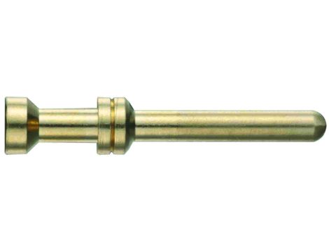 Styk HAN męski złocony 4mm 16A 500V 09332006119