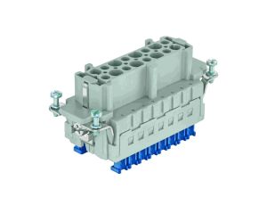 Złącze HAN prostokątne żeńskie 16-PIN 16A 500V 9330162748