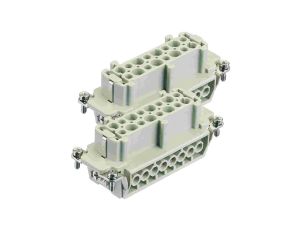 Złącze HAN prostokątne żeńskie 16-PIN 16A 500V 9330162711