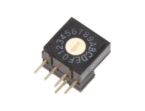Zadajnik kodu HEX/BCD Poz 16 THT Rstyku max 200m A6RV A6RV-161RF