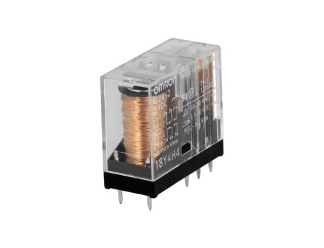 Przekaźnik elektromagnetyczny DPDT Ucewki 5VDC 5A/250VAC G2R-2 5VDC