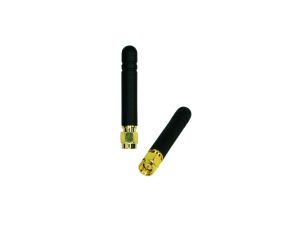 Antena GSM/LTE pionowa, 2,15dBi, 900/1800 Mhz, SMAm, czarna, AT-GSM-MINI