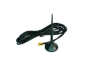 Antena GSM/LTE magnetyczna, 2,15dBi, 820-2100 MHz, SMAm, czarna AT-GSM-MAG
