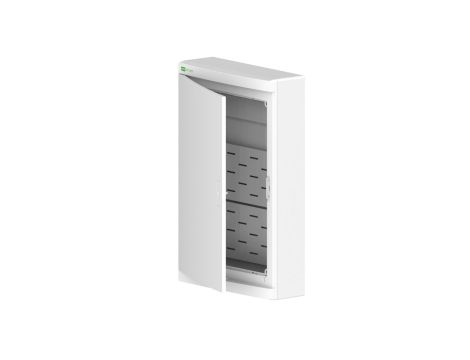 Rozdzielnica multimedialna Elegant 3x12 natynkowa IP40 N+PE drzwi białe 2445-20