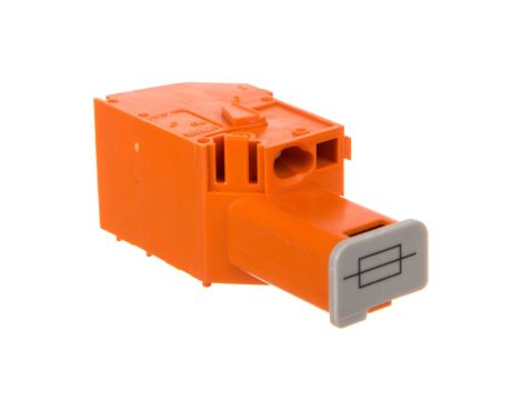 Złączka bezpiecznikowa do transformatorów oznaczniki WTB 4mm2 szara 6,35x32mm 711-404 /100szt./
